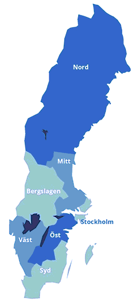 Sveriges polisregioner