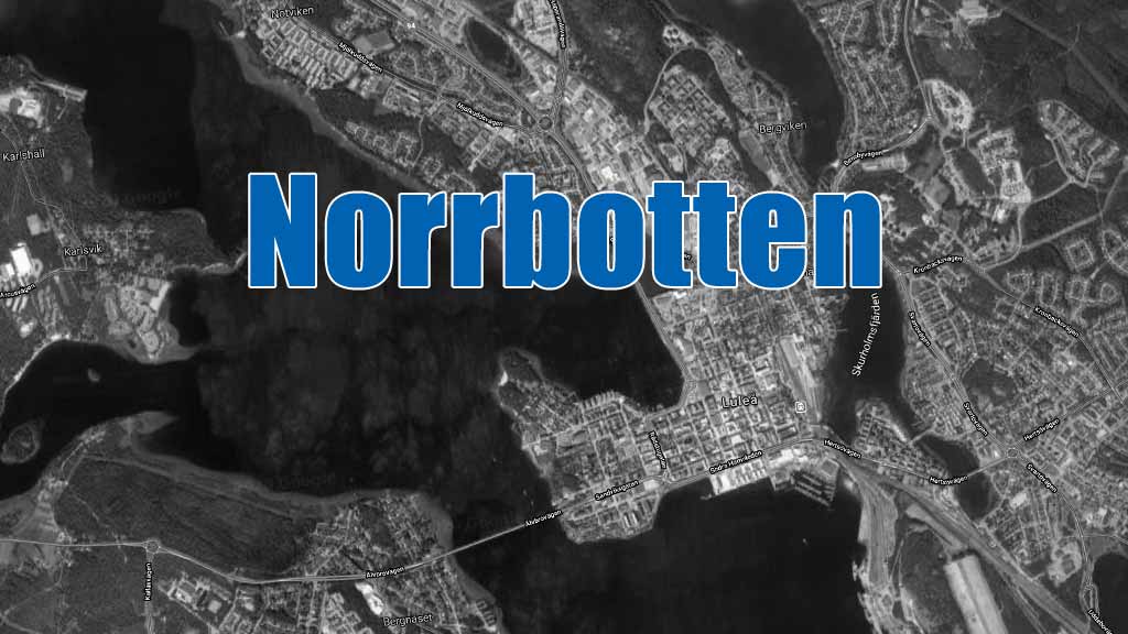 Alla blåljus för hela Norrbotten.