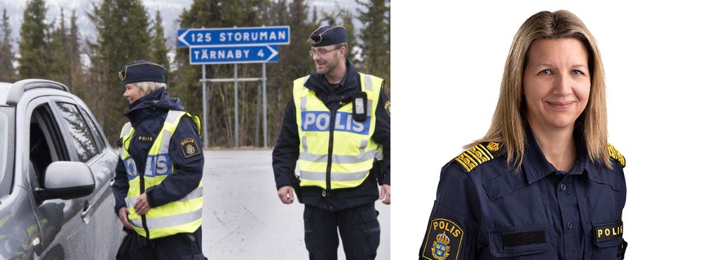 Anna Jonsson, polisområdeschef i Västerbottens län
